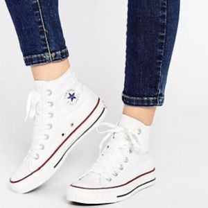 White high top converse